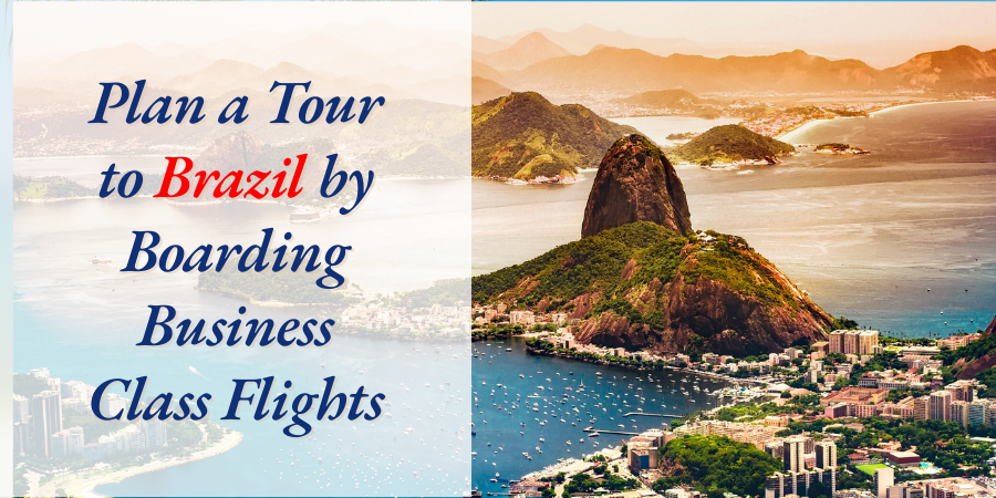 Plan a Tour to Brazil by Boarding Business Class Flights