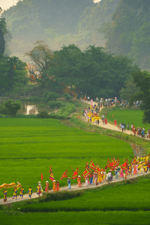 Ninh Binh, the Halong Bay on Land